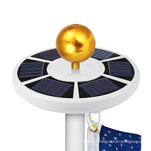 super bright high quality solar flagpole light